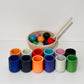 Montessori Balls in Cups Wooden Toy