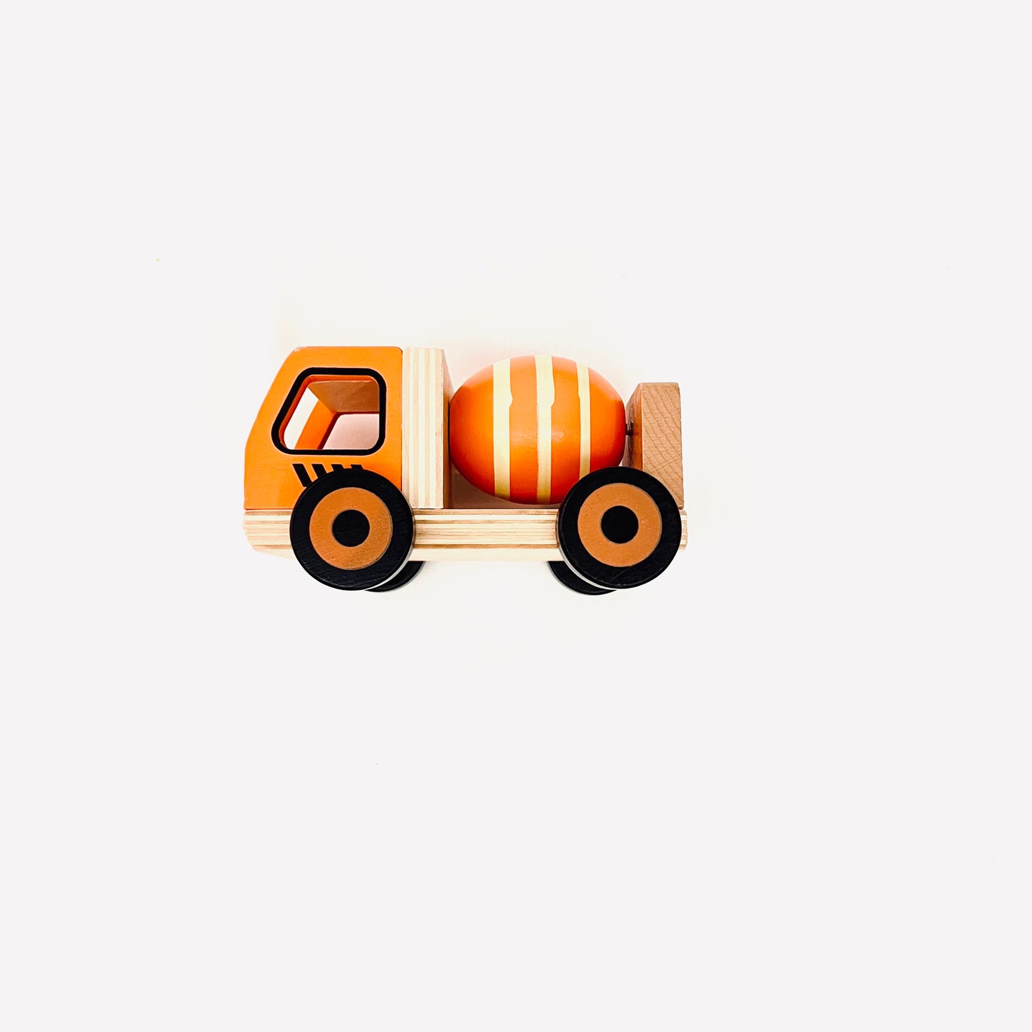 Wooden Orange Truck