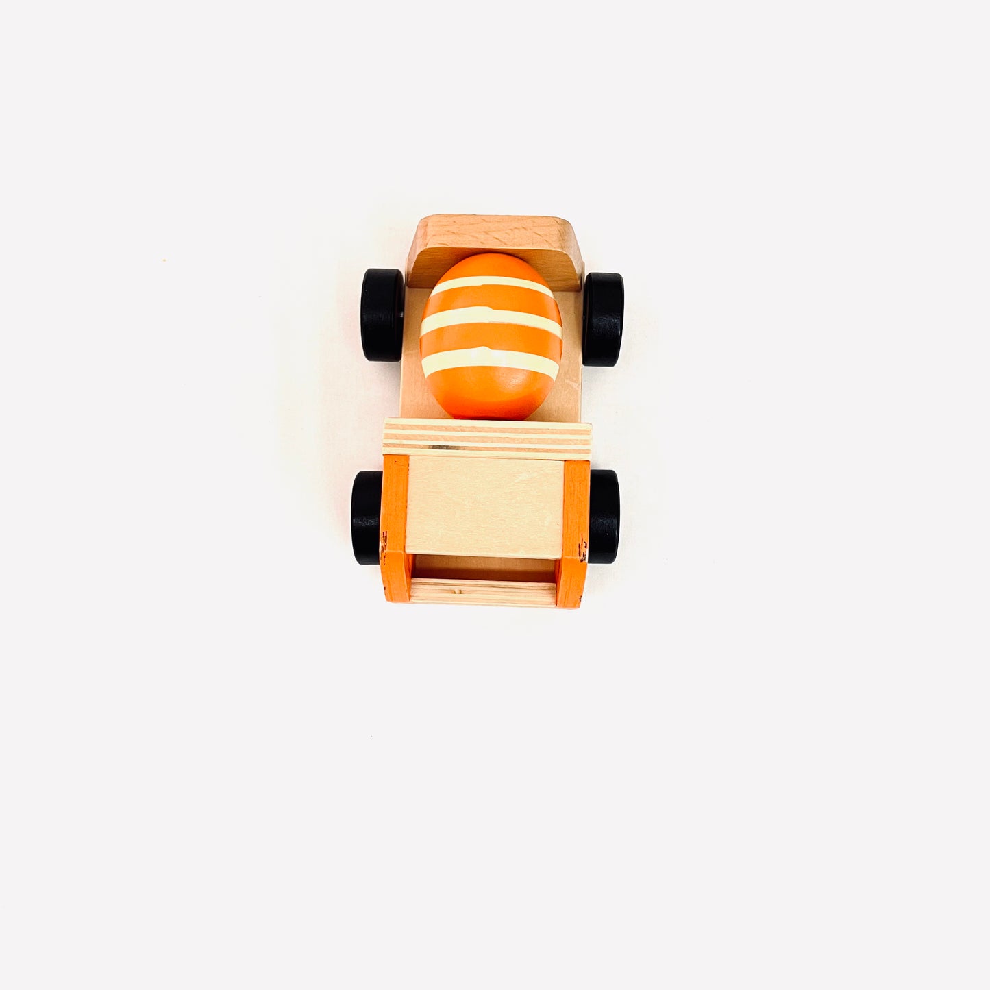 Wooden Orange Truck