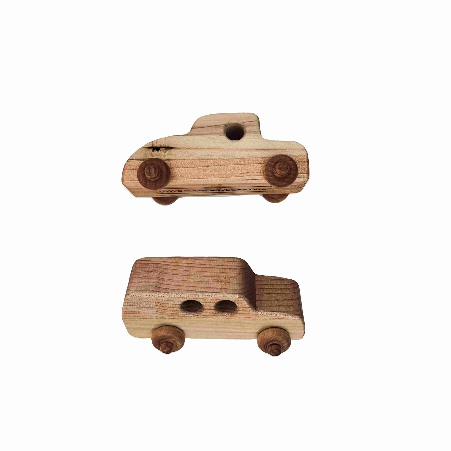 Two Wooden Cars