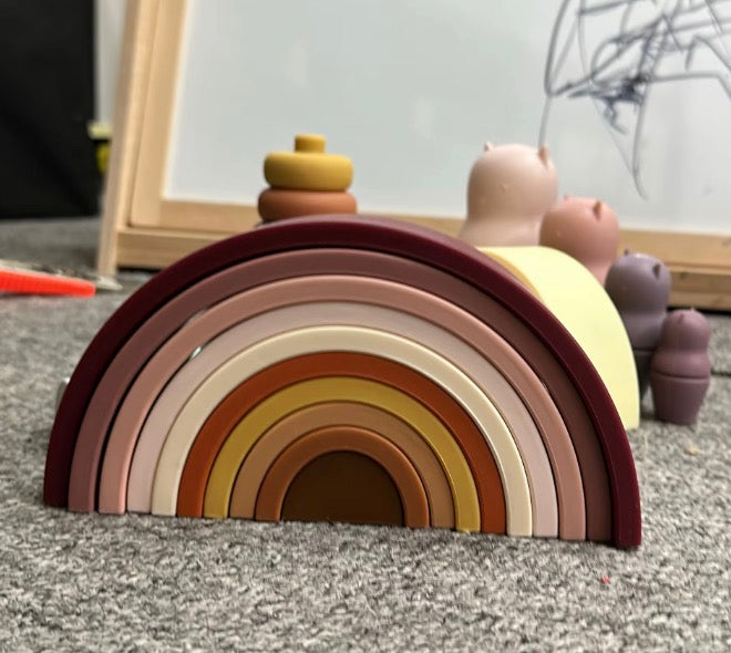 Montessori Rainbow Silicone Arches