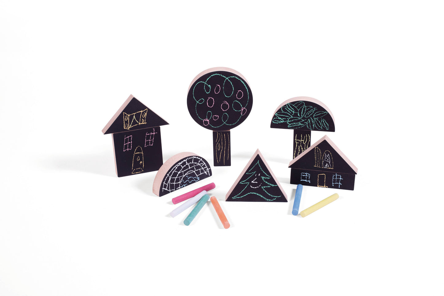 Chalking XL Wooden Toy | 10 Pieces