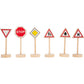 Conjunto de señales de tráfico