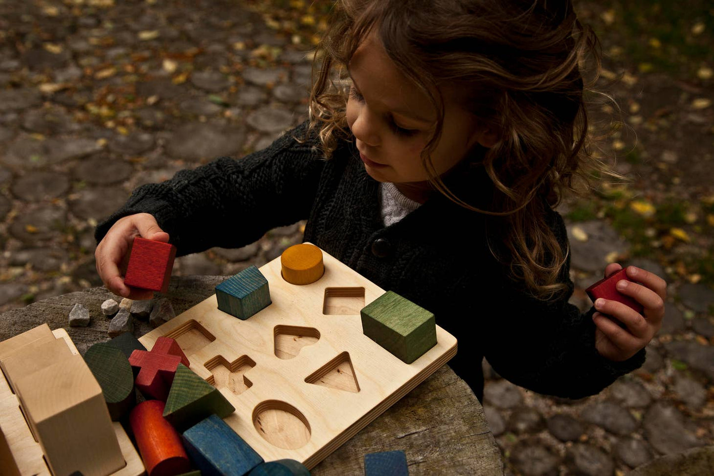 Stacking Montessori Toy | Shapes Puzzle