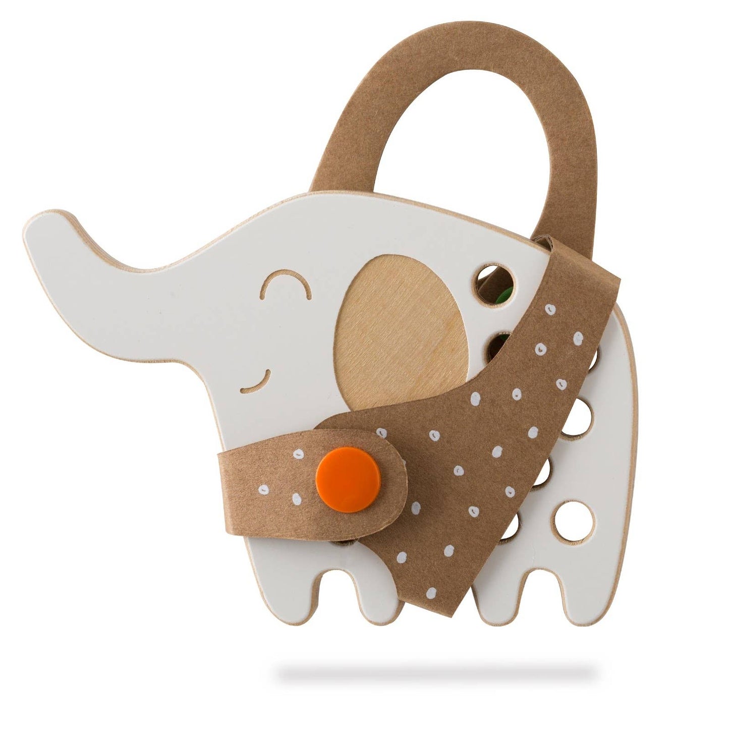 The Elephant | Small Lacing Montessori Toy