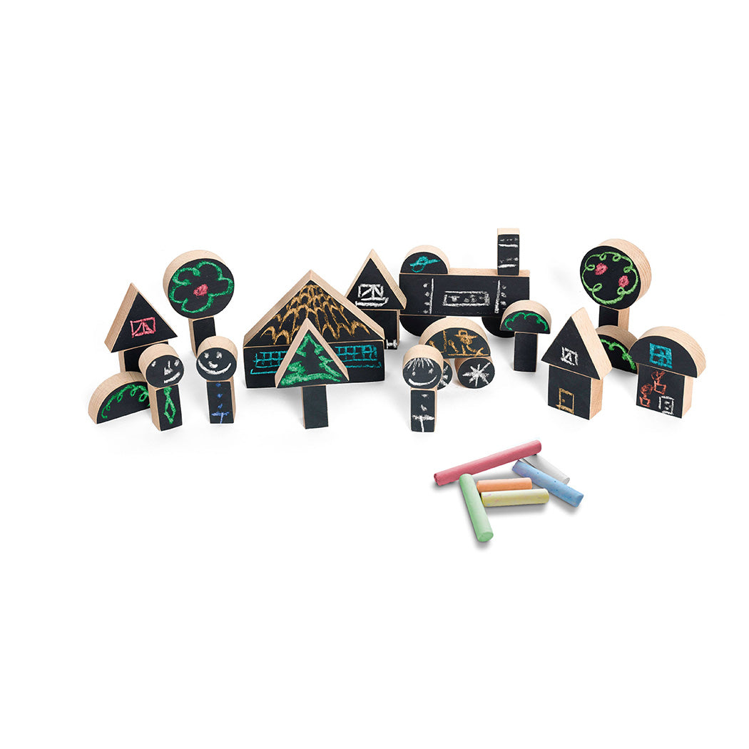 Chalking Wooden Toy | 25 Pieces