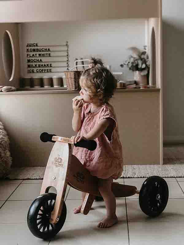 Tiny Tots Plus Balance 2 in 1 Tricycle | Bamboo
